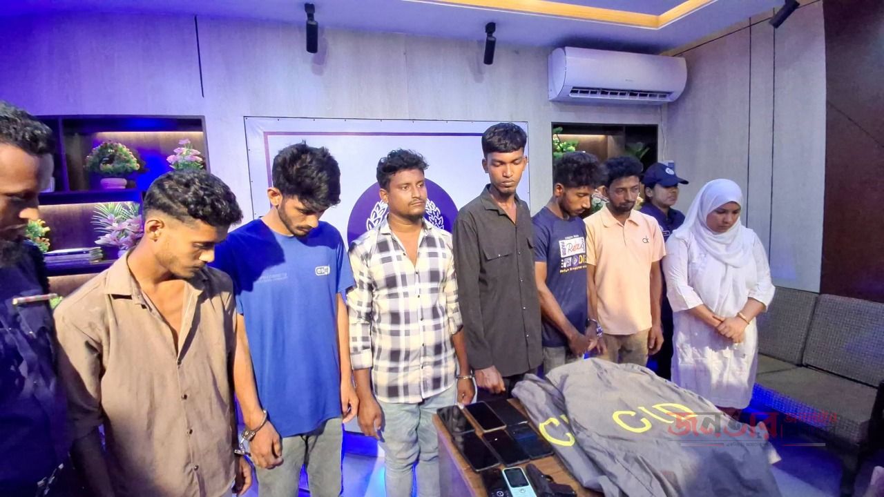 শ্রীপুরে নারী অপহরণেরচেষ্টা ব্যর্থ, ভুয়া সিআইডির ৭ সদস্য আ/ট/ক 