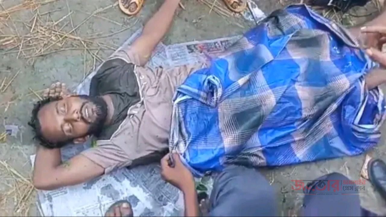 পরিচয়হীন যুবক উদ্ধার