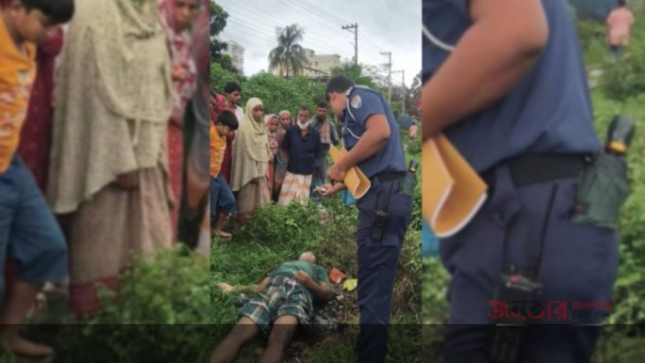 গাজীপুরে রেললাইনের পাশ থেকে যুবকের মরদেহ উদ্ধার