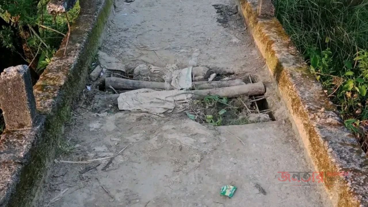 কয়েকটা রডের উপর ভর করে প্রতিদিন শত শত মানুষ
