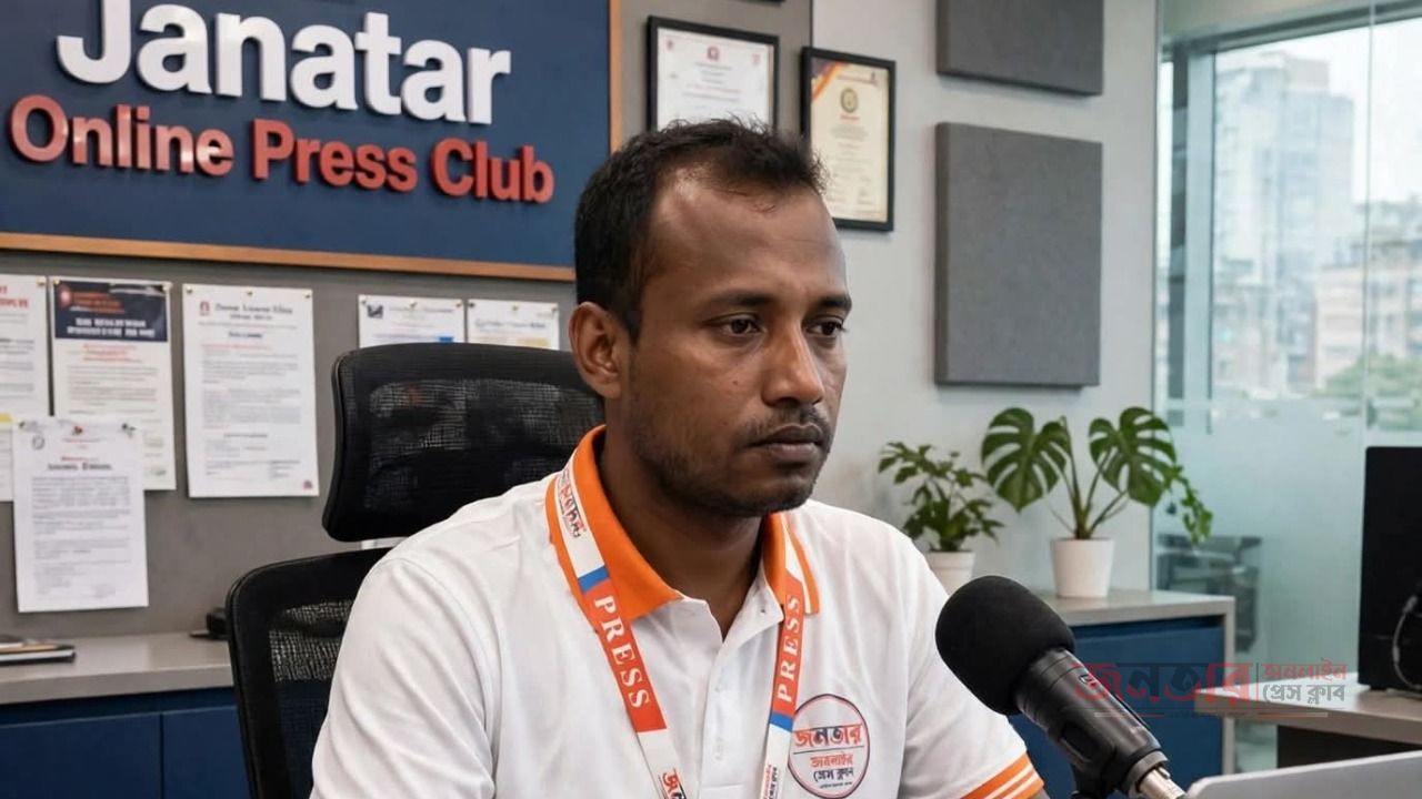 জনতা অনলাইন প্রেস ক্লাবের সম্মানিত কর্তৃপক্ষের প্রতি আন্তরিক কৃতজ্ঞতা ও ধন্যবাদ জ্ঞাপন করছি।