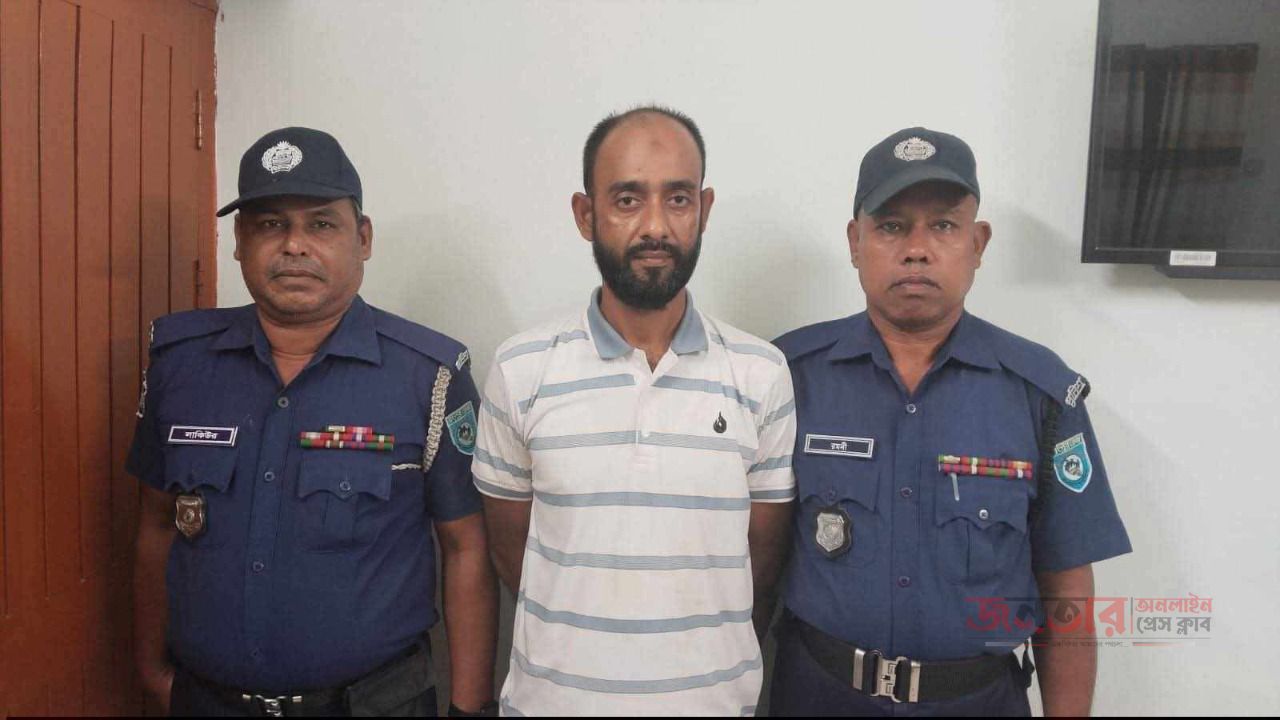 কাউনিয়ায় ৭ মামলায় পরোয়ানাভুক্ত আসামি গ্রেপ্তার।