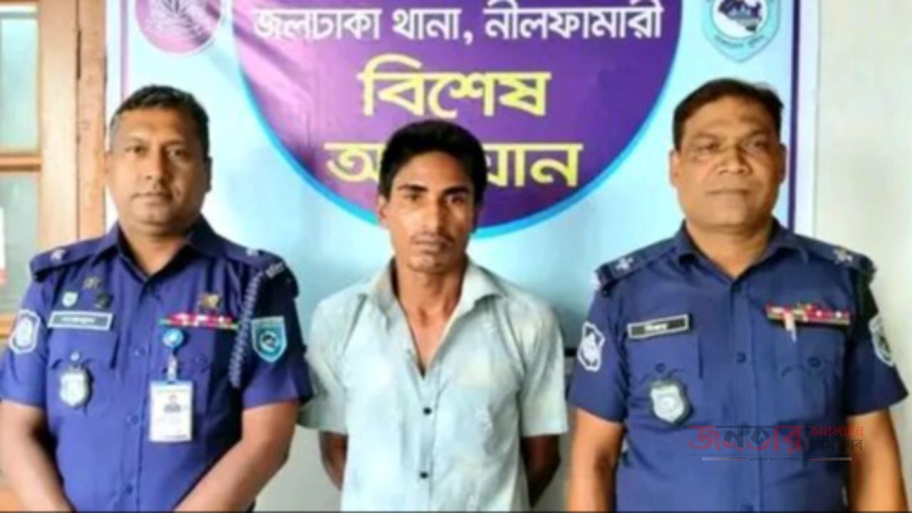 জলঢাকা স্বাস্থ্য কমপ্লেক্স থেকে মোটরসাইকেল চুরি, তারাগঞ্জে চোর রুবেল আটক