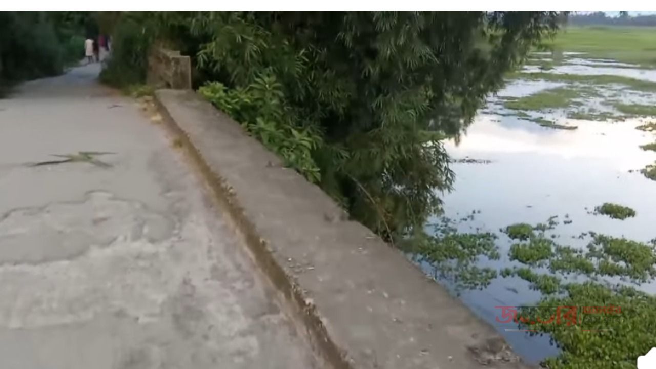দীর্ঘদিনের অবহেলিত ব্রিজের সেফটি গার্ড নেই  লোকেশন পাচথুবি দৌলতপুর মানিকগঞ্জ 