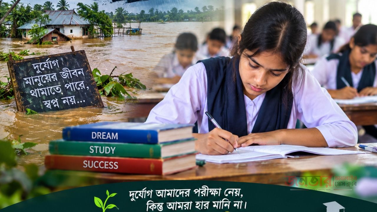 দুর্যোগের সঙ্গে পরীক্ষার সংঘাত
