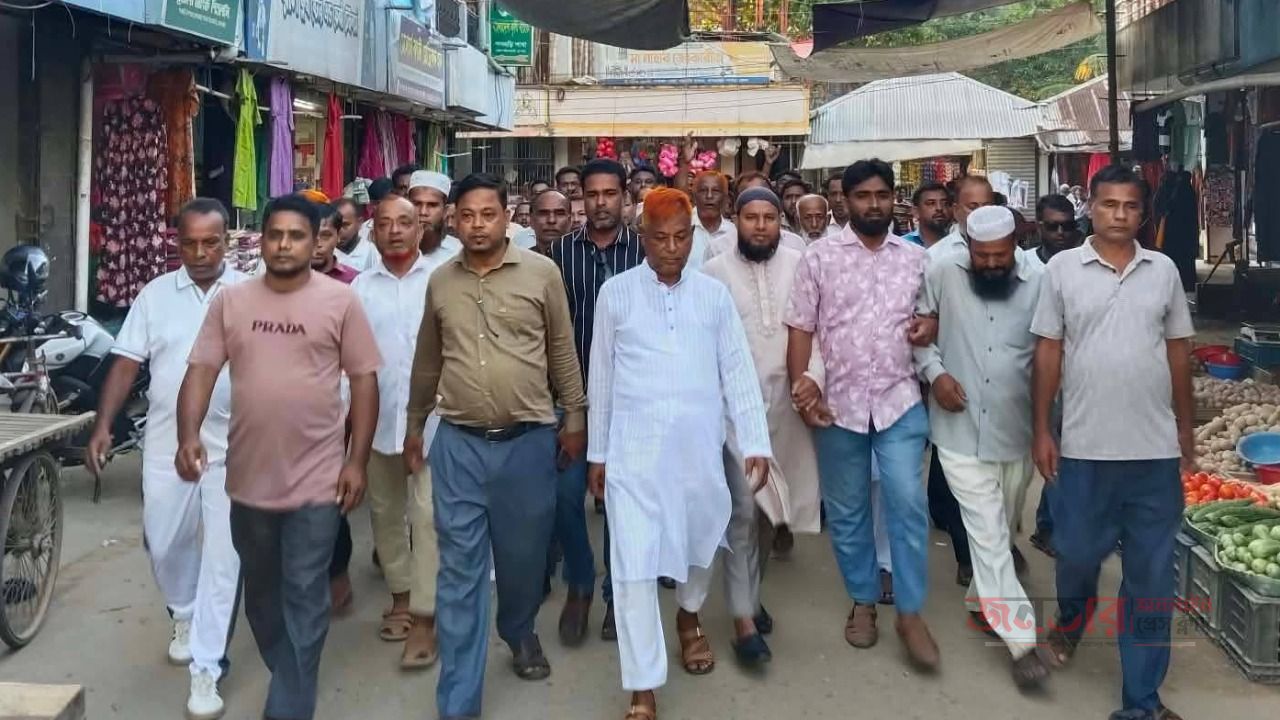 পানছড়িতে নাশকতা প্রতিরোধ ও জননিরাপত্তায় বিএনপি'র বিক্ষোভ মিছিল